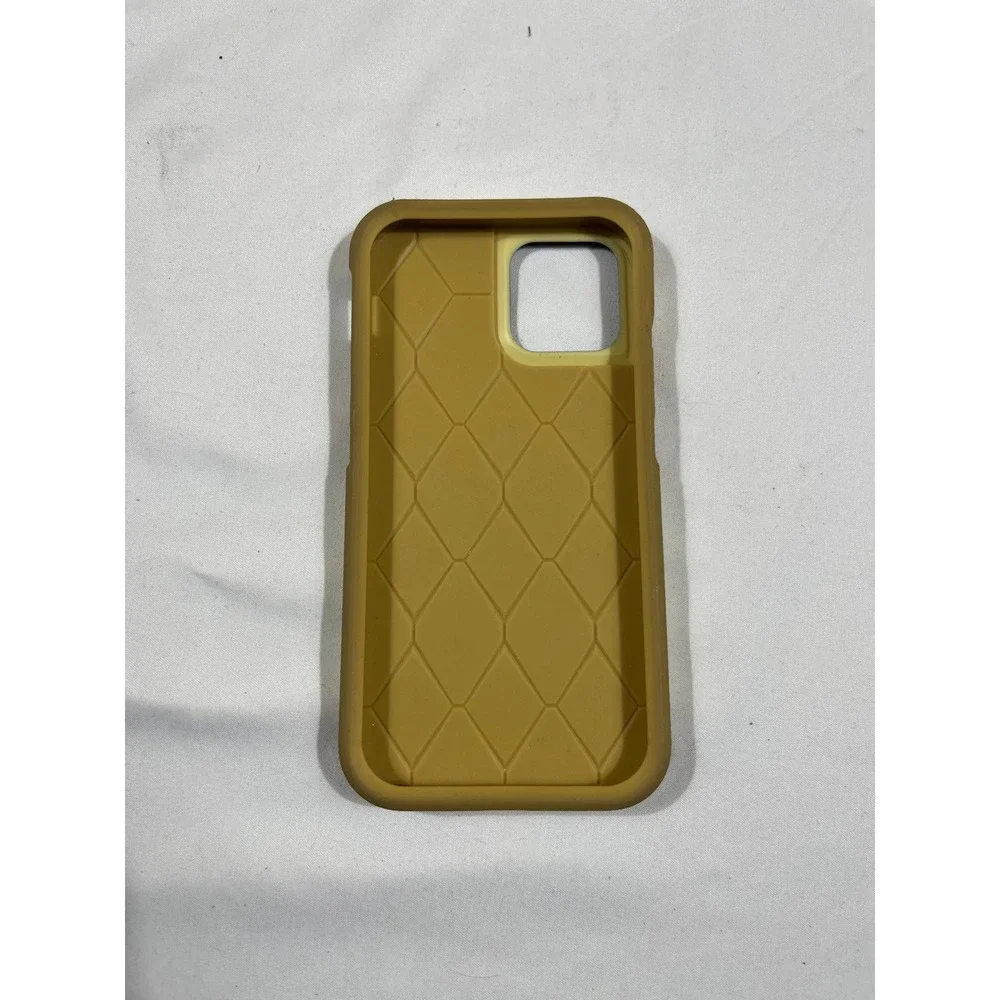Phone Case iPhone 12 / 12 Pro Mustard Yellow Rugged Protective